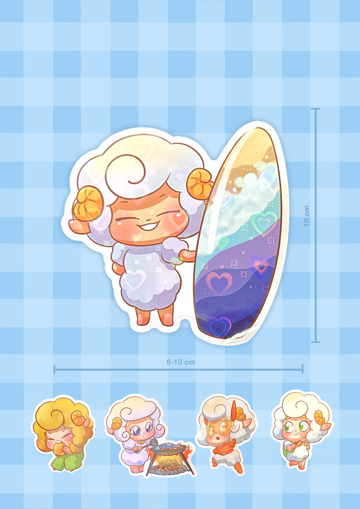 Sheep Adventures Sticker Set