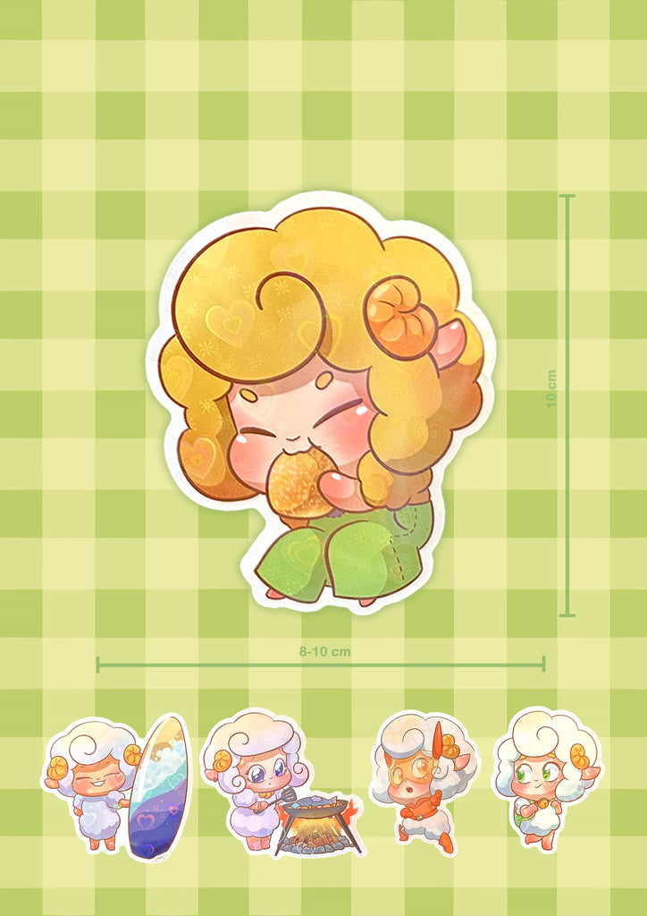 Sheep Adventures Sticker Set