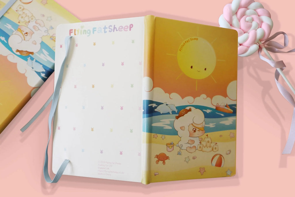 Cute Beach Notebook