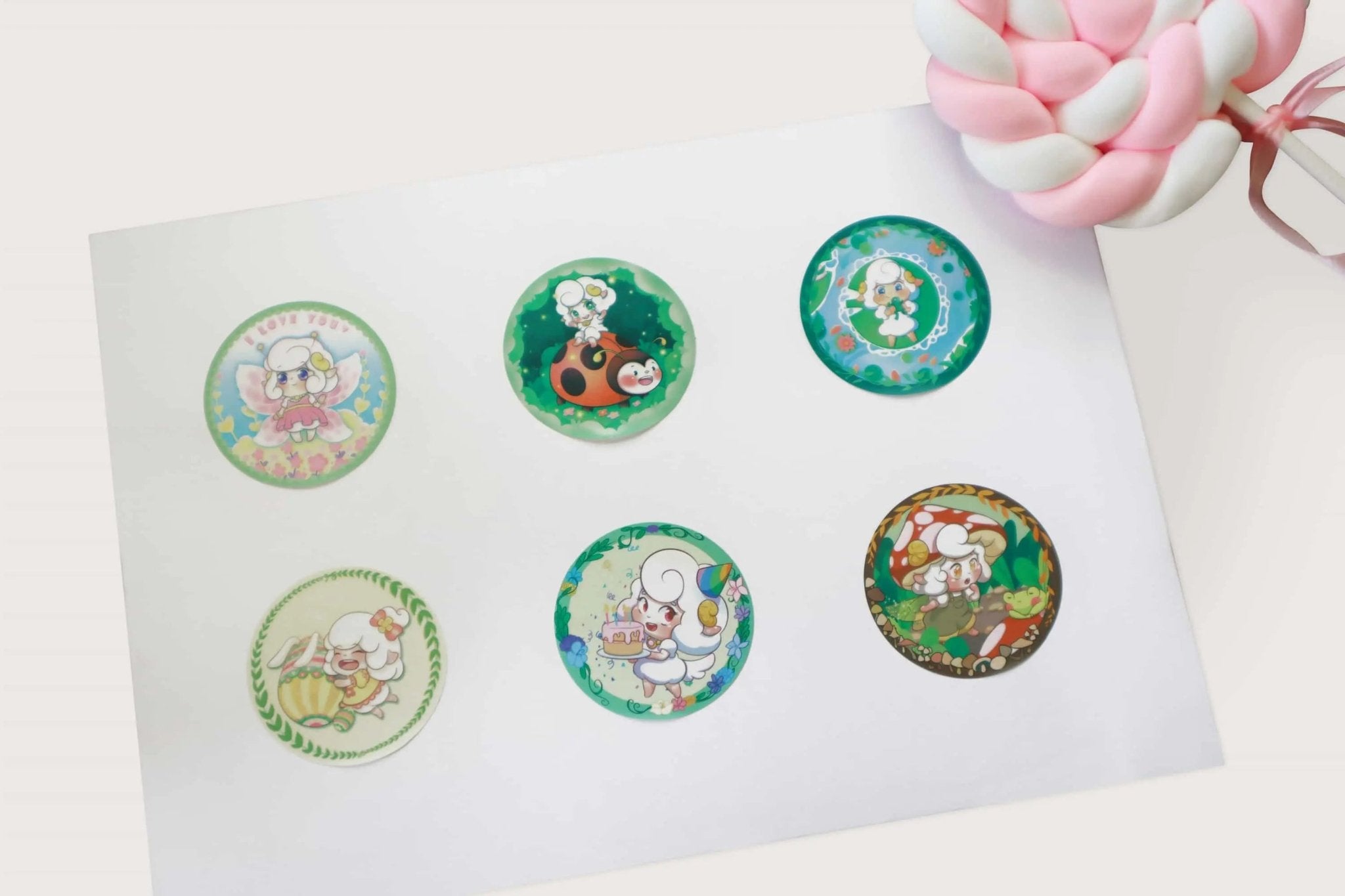 Cute Sticker Roles Cute Sticker Roll - Adorable Designs for All Your Creative Projects ...