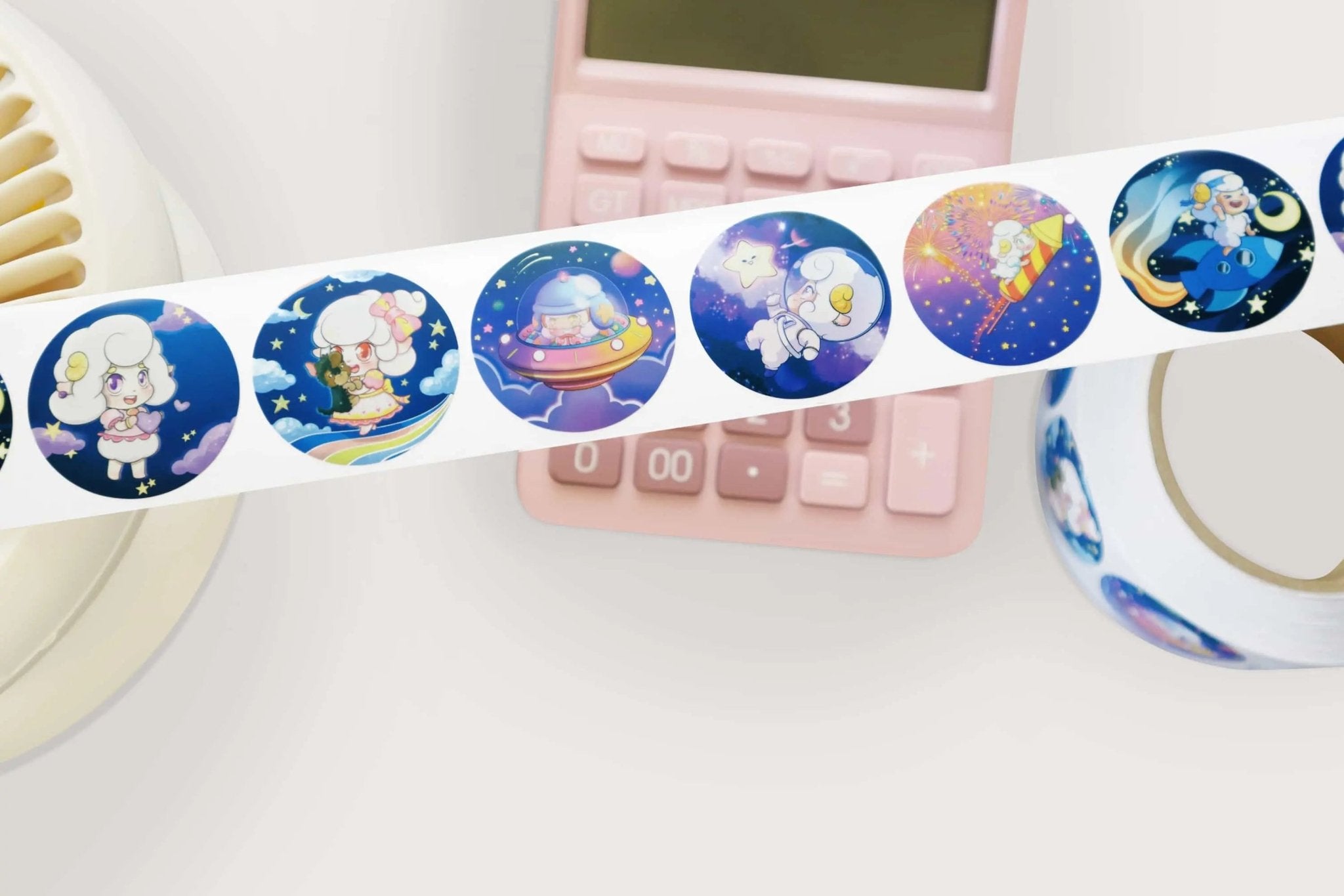 Loading Cute Sticker Cute Sticker Roll - Adorable Designs for All Your Creative Projects ...
