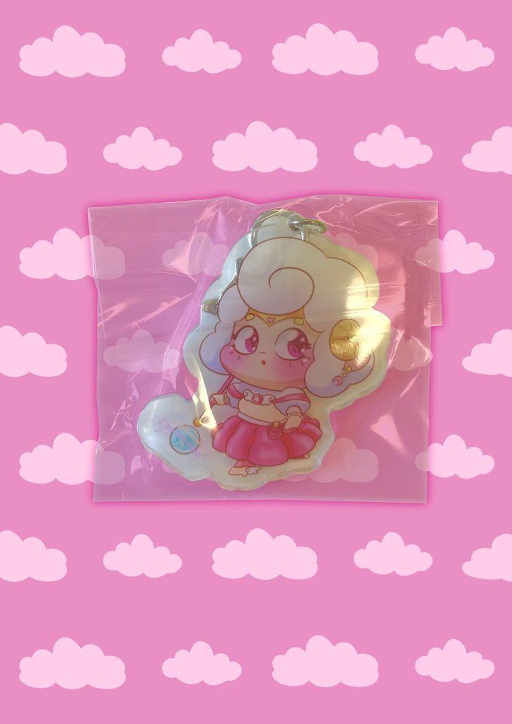Sheep-Themed Key Chain