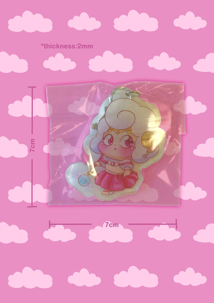 Sheep-Themed Key Chain