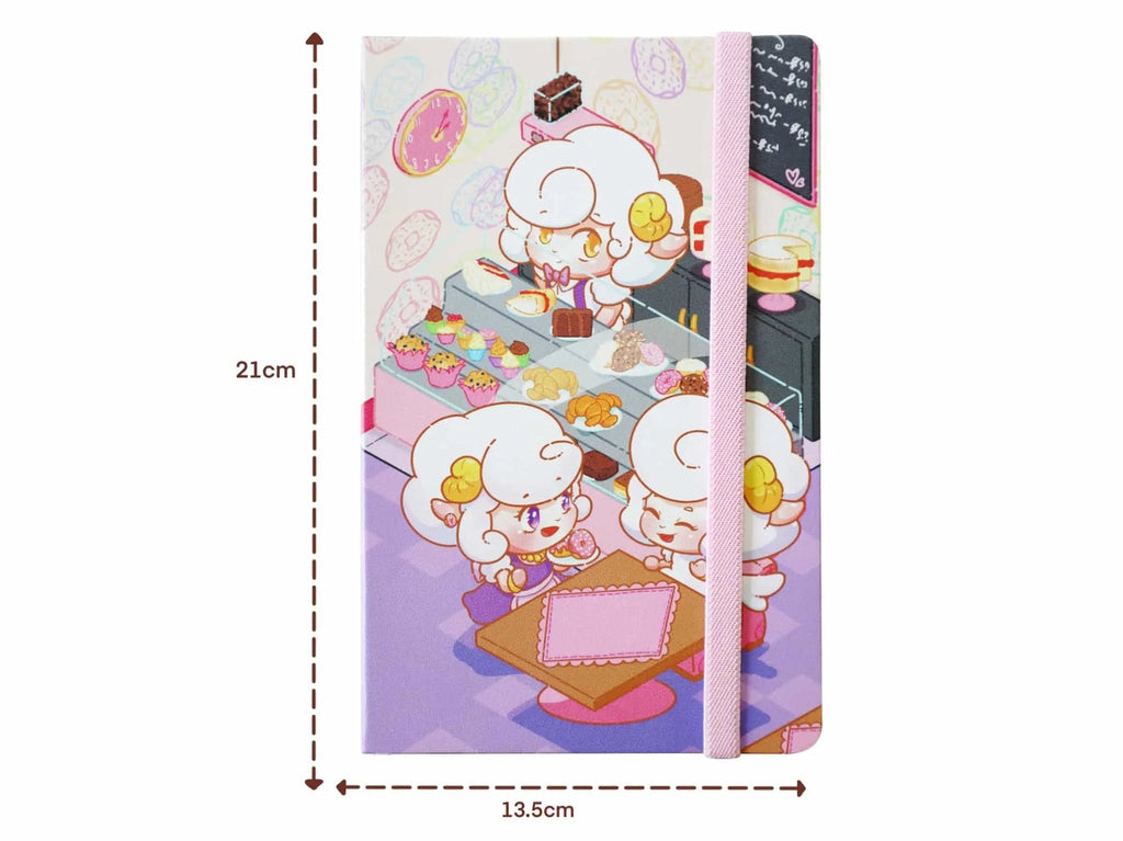 Sweet Cafe Adventure Notebook
