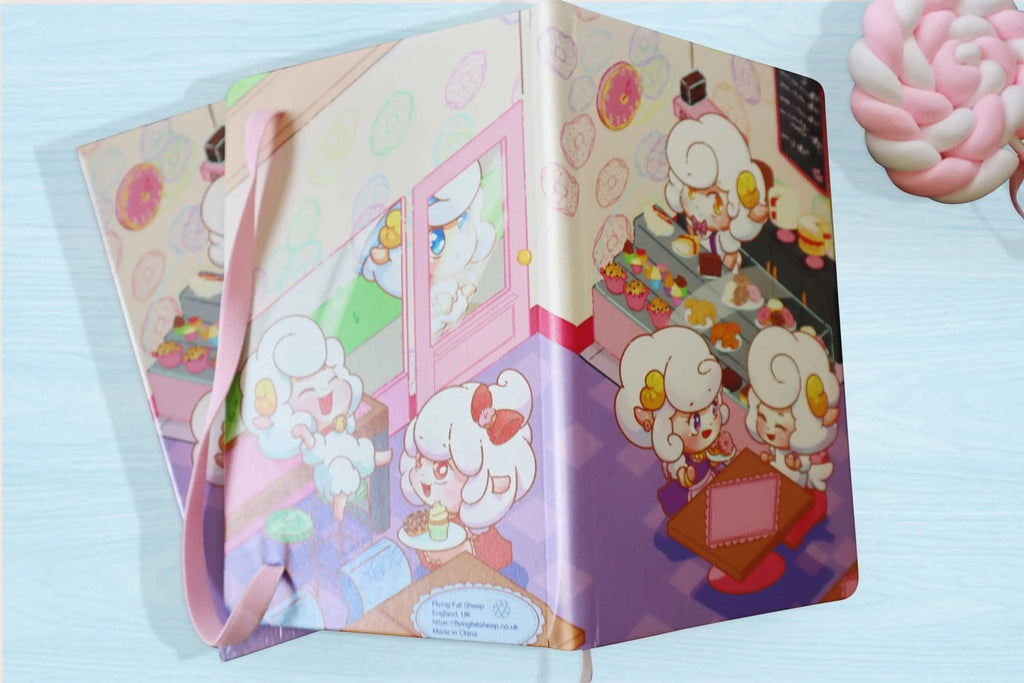 Sweet Cafe Adventure Notebook