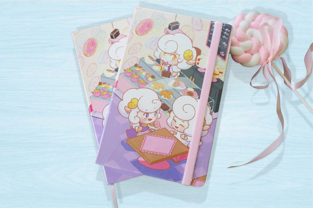 Sweet Cafe Adventure Notebook