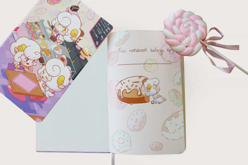 Sweet Cafe Adventure Notebook