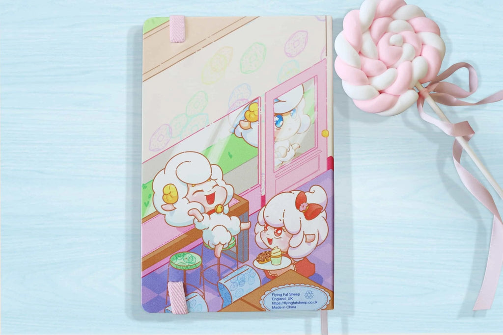 Sweet Cafe Adventure Notebook